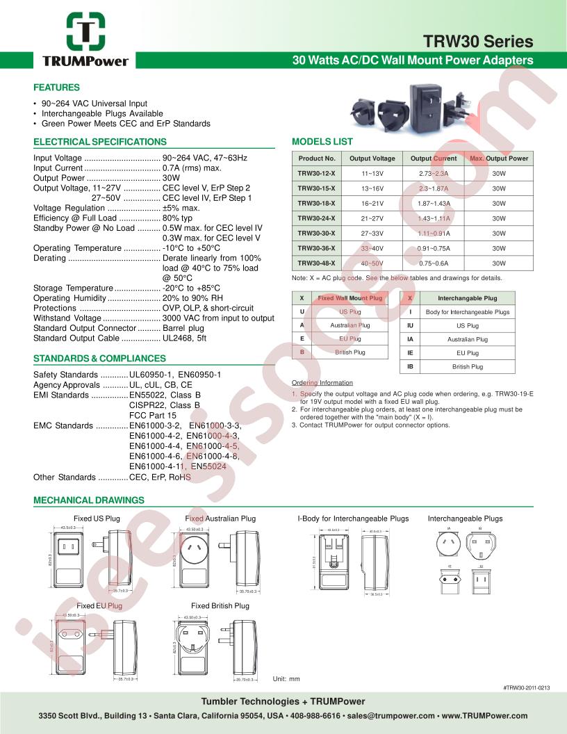 TRW30-12-X