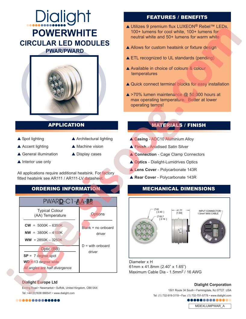 PWARD-C1-CW-SP