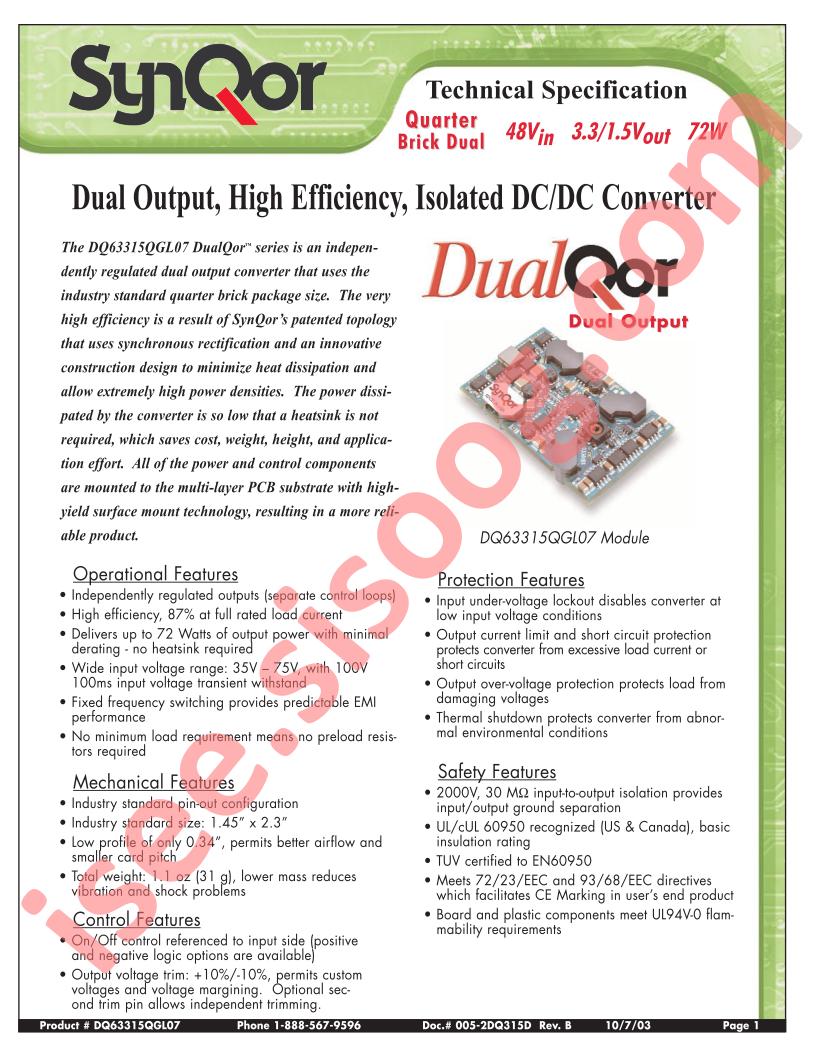 DQ63315QGL07