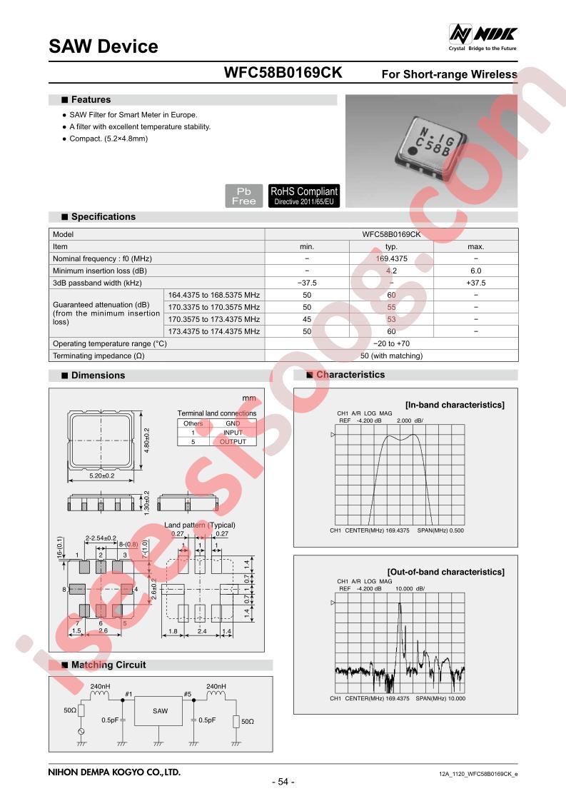 WFC58B0169CK