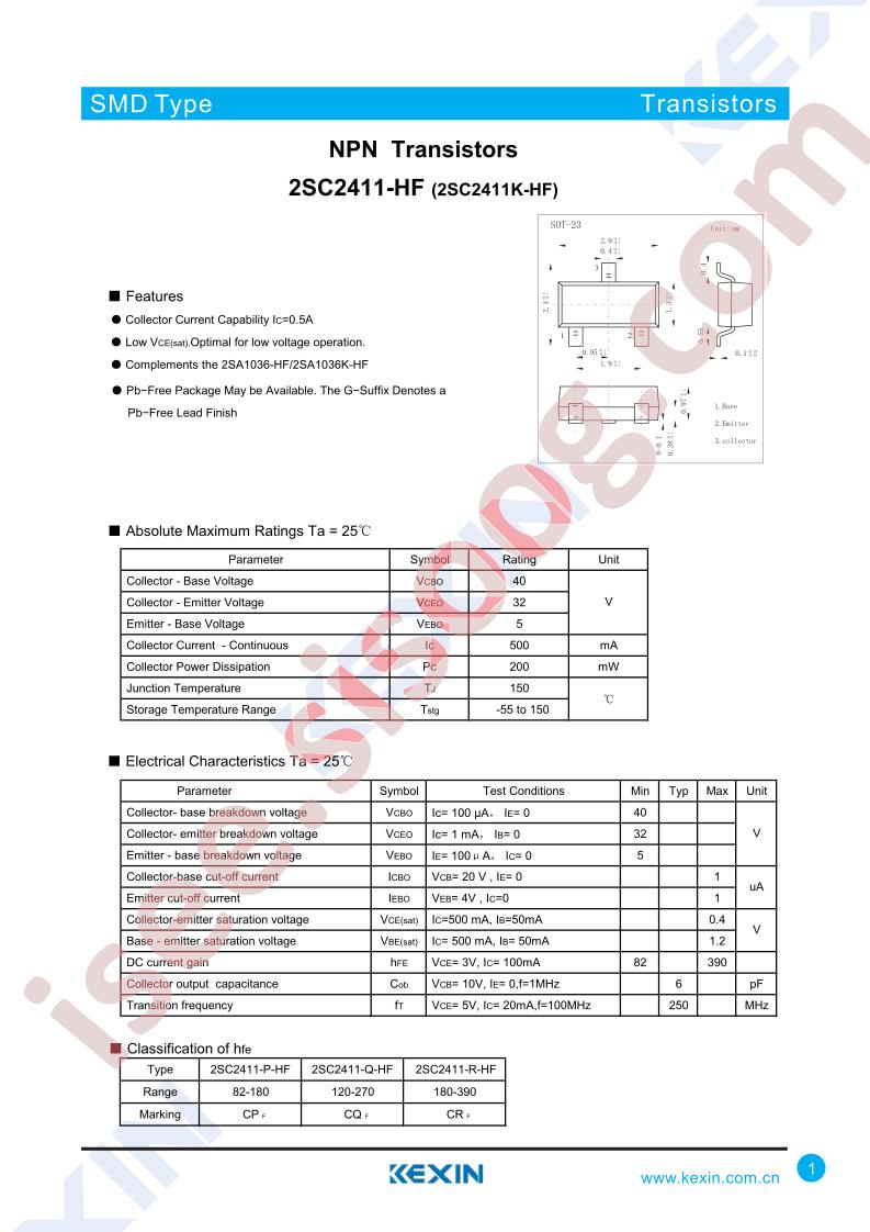 2SC2411-P-HF