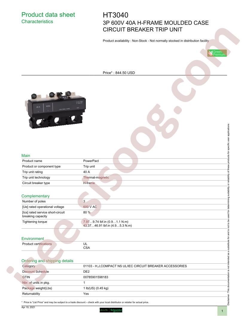 HT3040