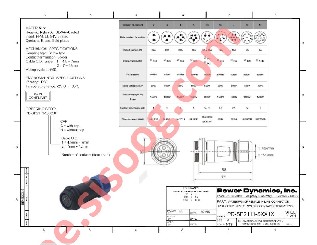 PD-SP2111-SXX1X