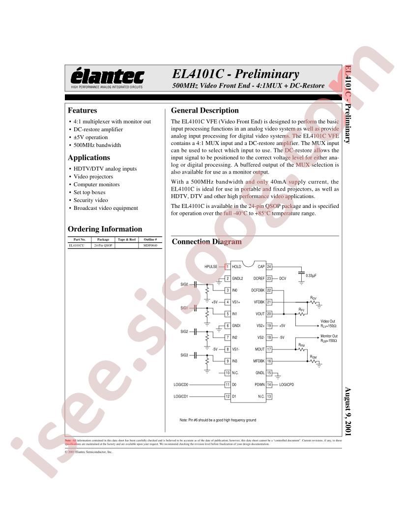 EL4101C