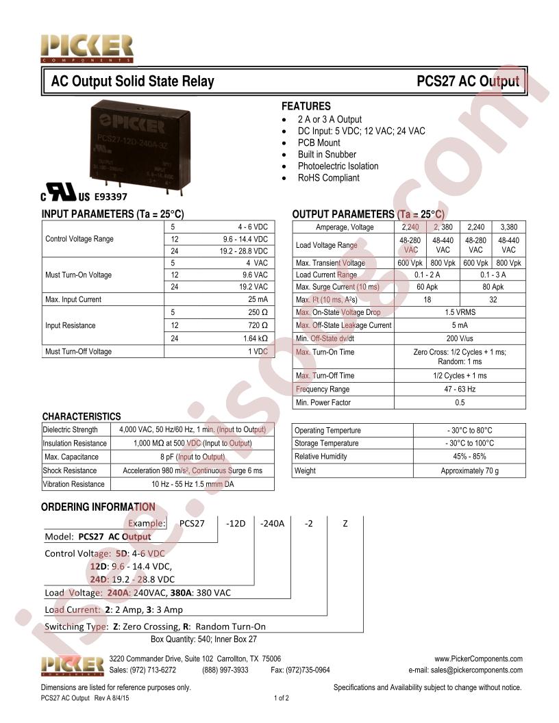 PCS27-AC