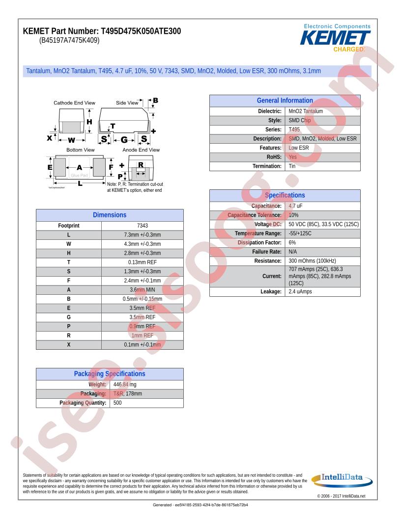 T495D475K050ATE300