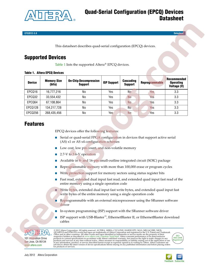EPCQ256SI16N