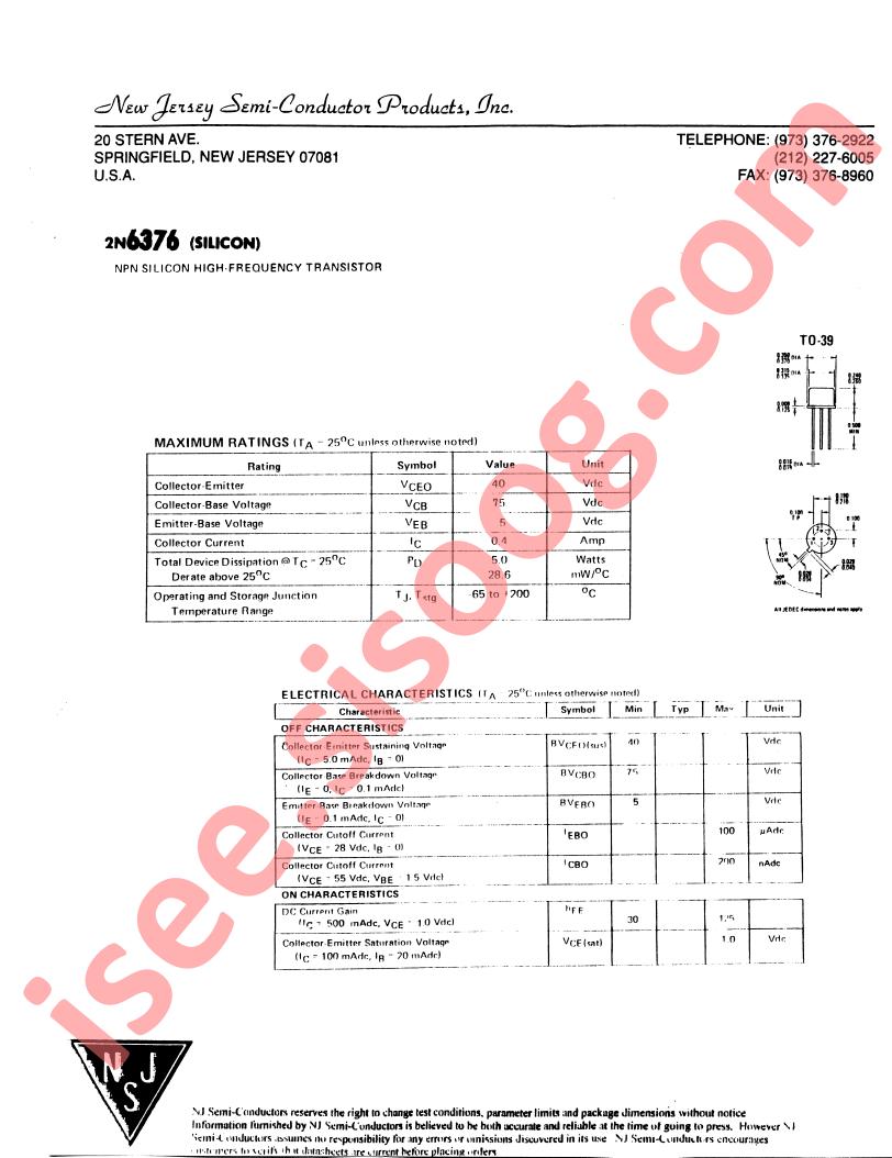 2N6376