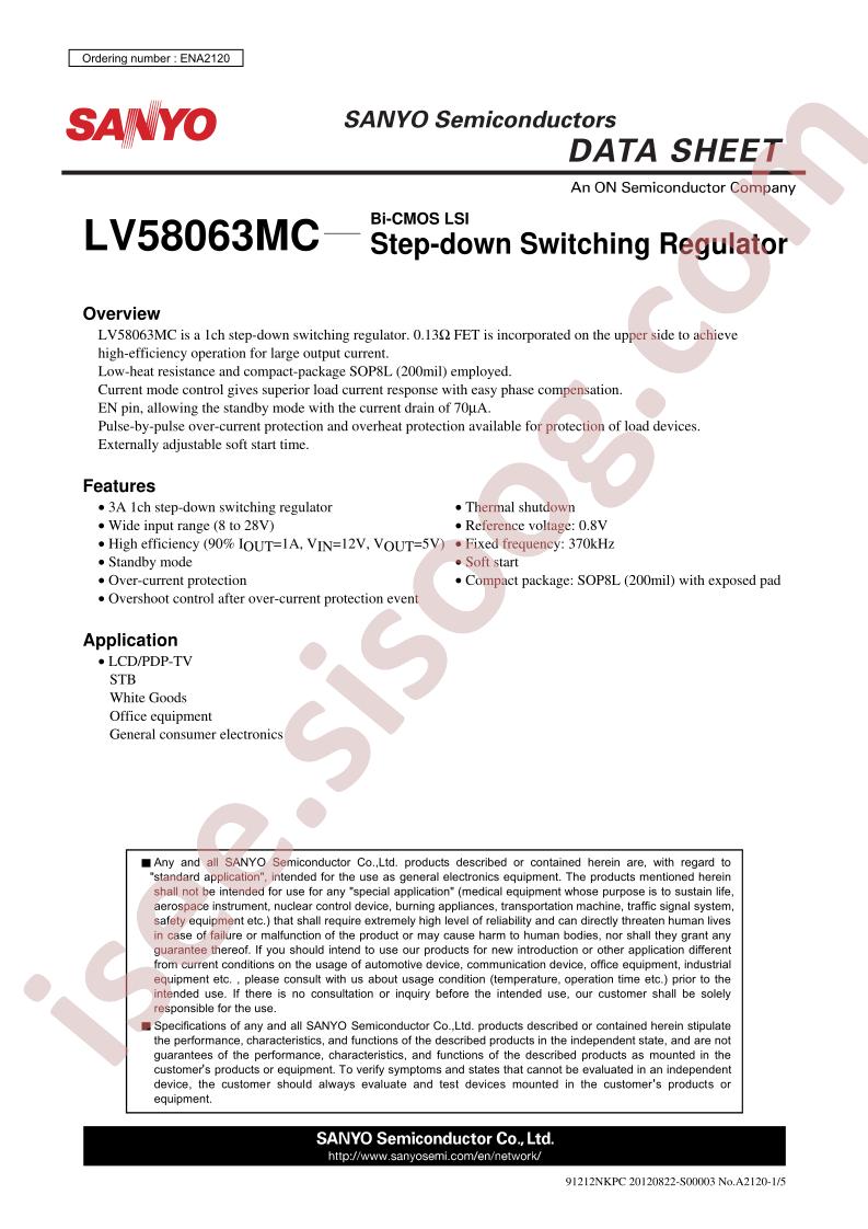 LV58063MC
