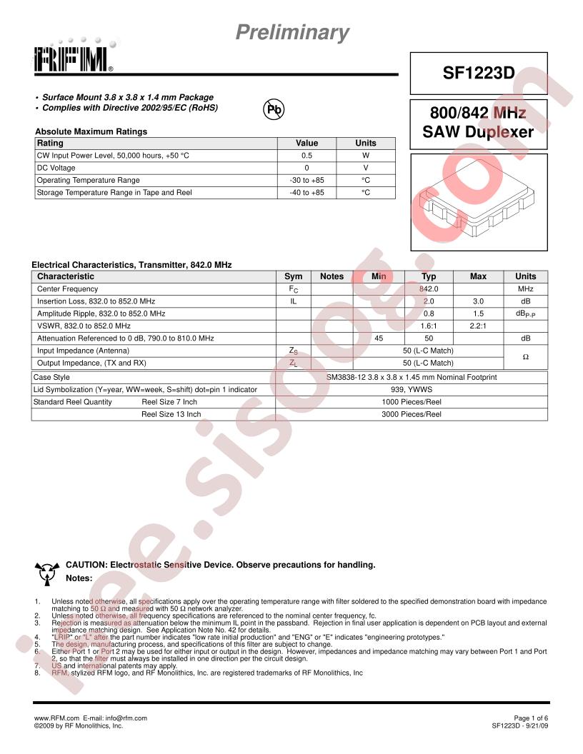 SF1223D