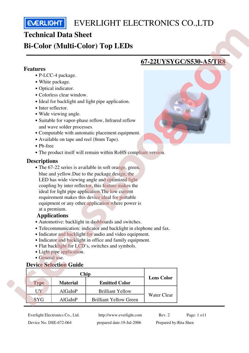 67-22UYSYGC-S530-A5-TR8