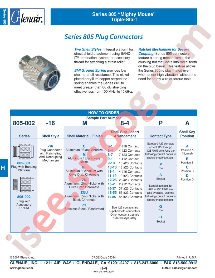 805-001-16C10-13PB