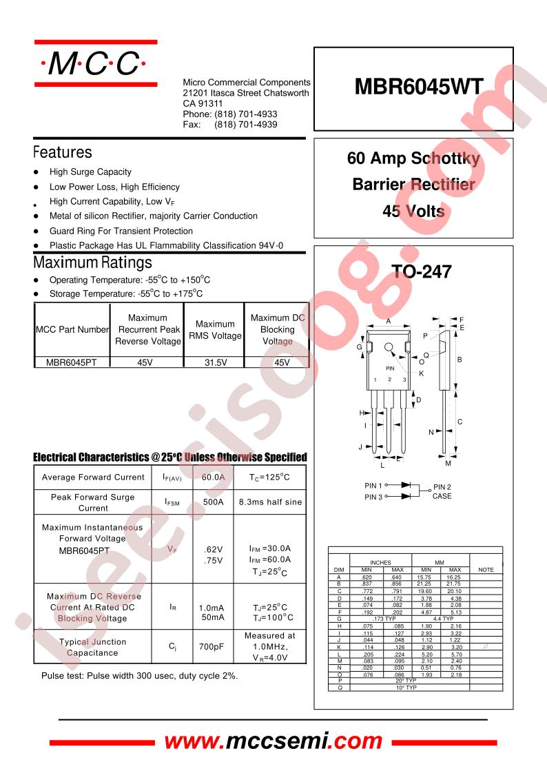 MBR6045WT