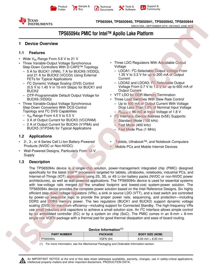 TPS650940A0RSKR