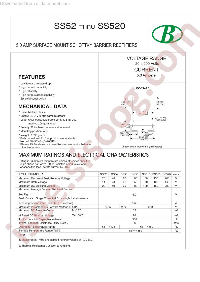 SS56-5A-60V-DO-214AC