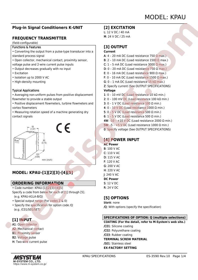 KPAU-A1LD-C