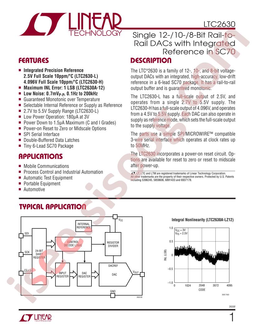 LTC2630-LM8