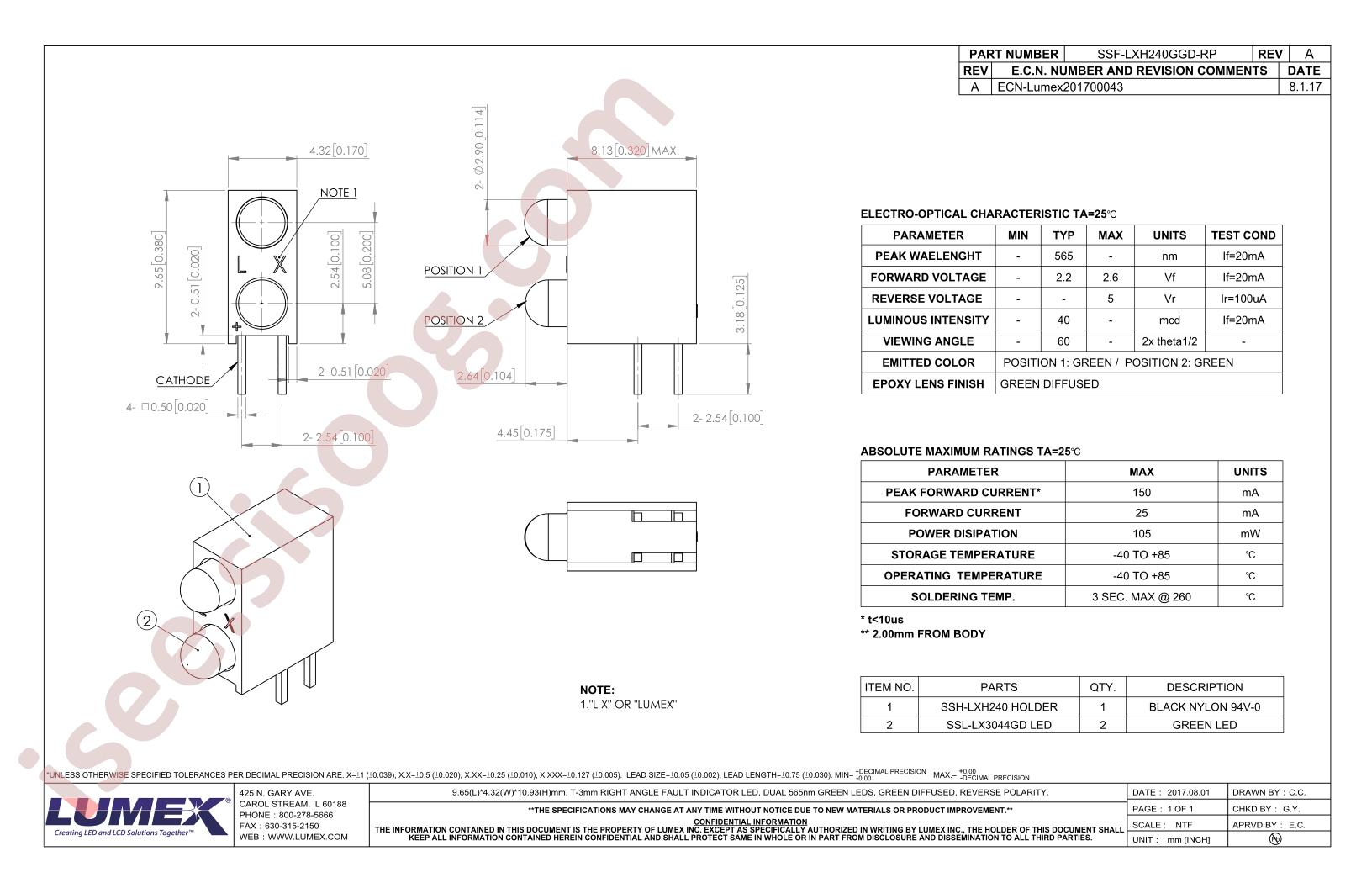 SSF-LXH240GGD-RP