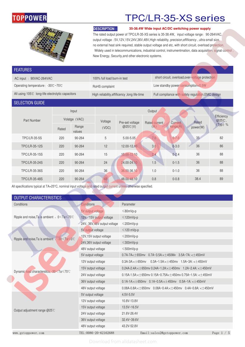 TPC-35-15S