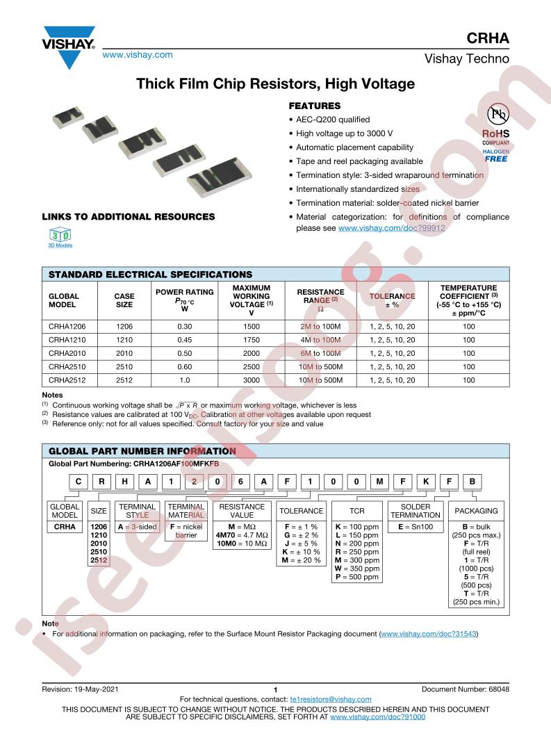 CRHA1206AF1000MFKE1