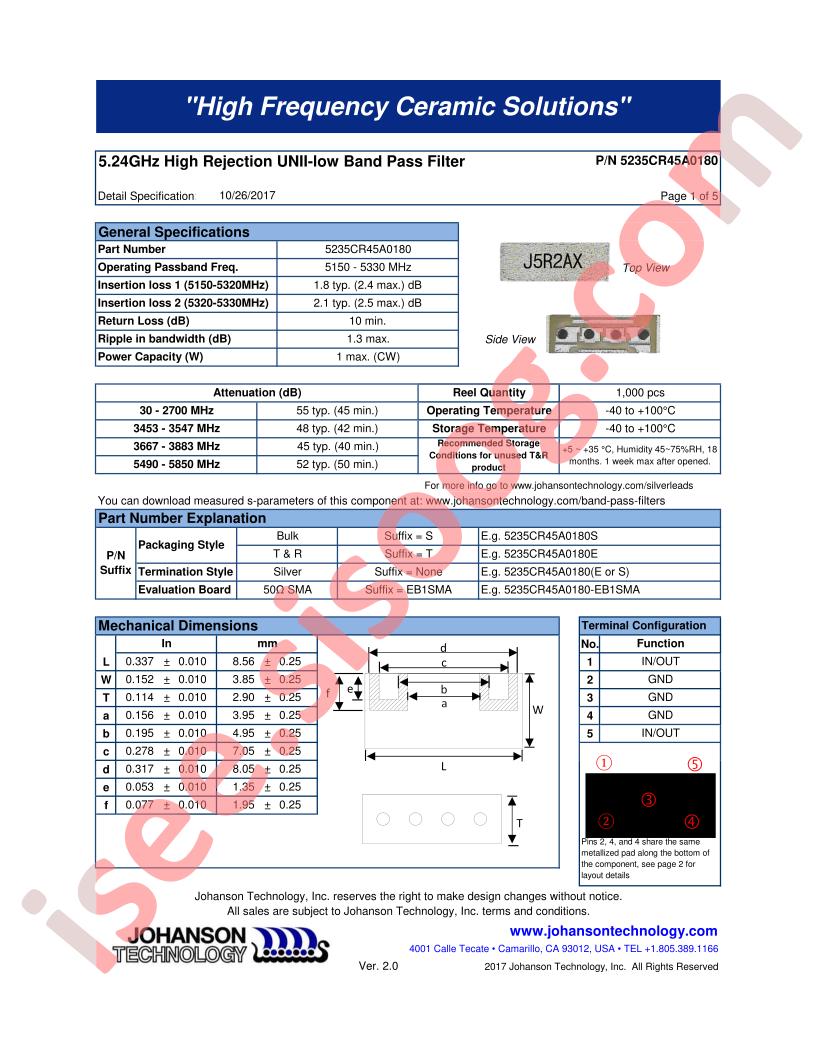 5235CR45A0180-EB1SMA