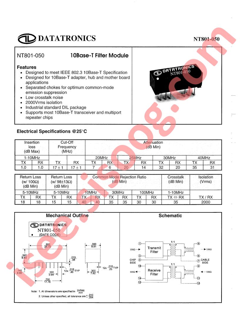 NT801-050