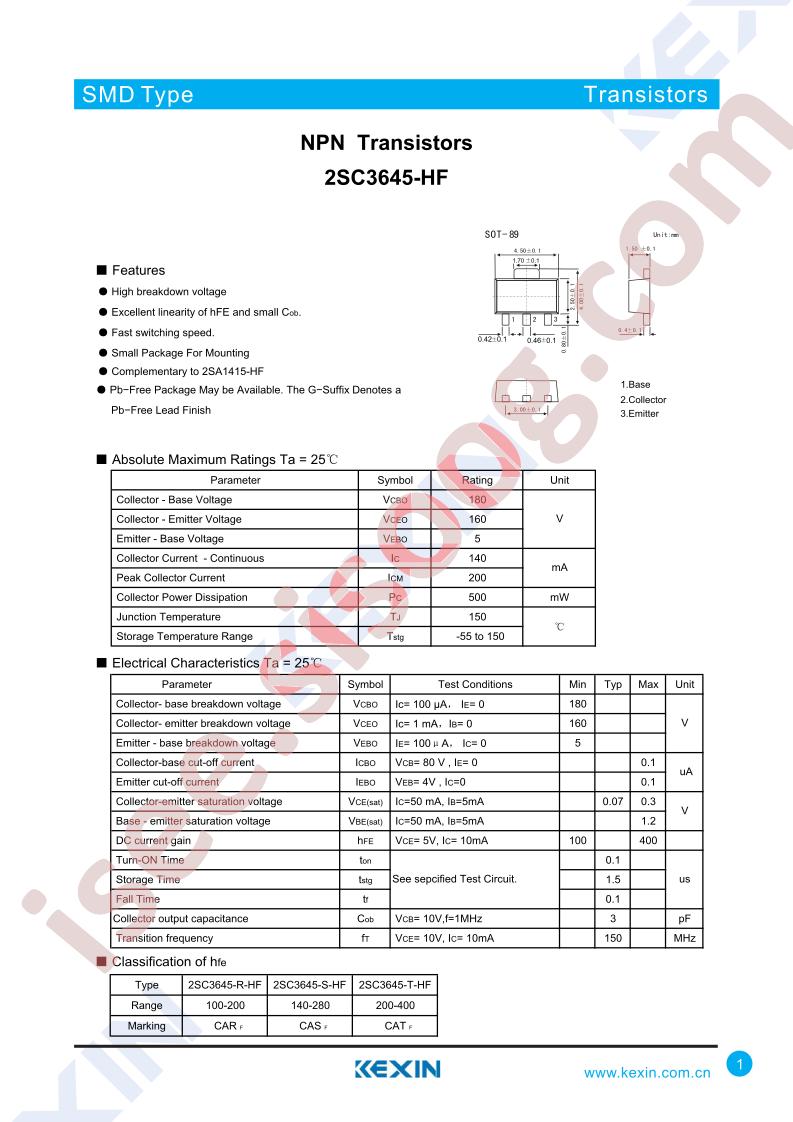 2SC3645-S-HF