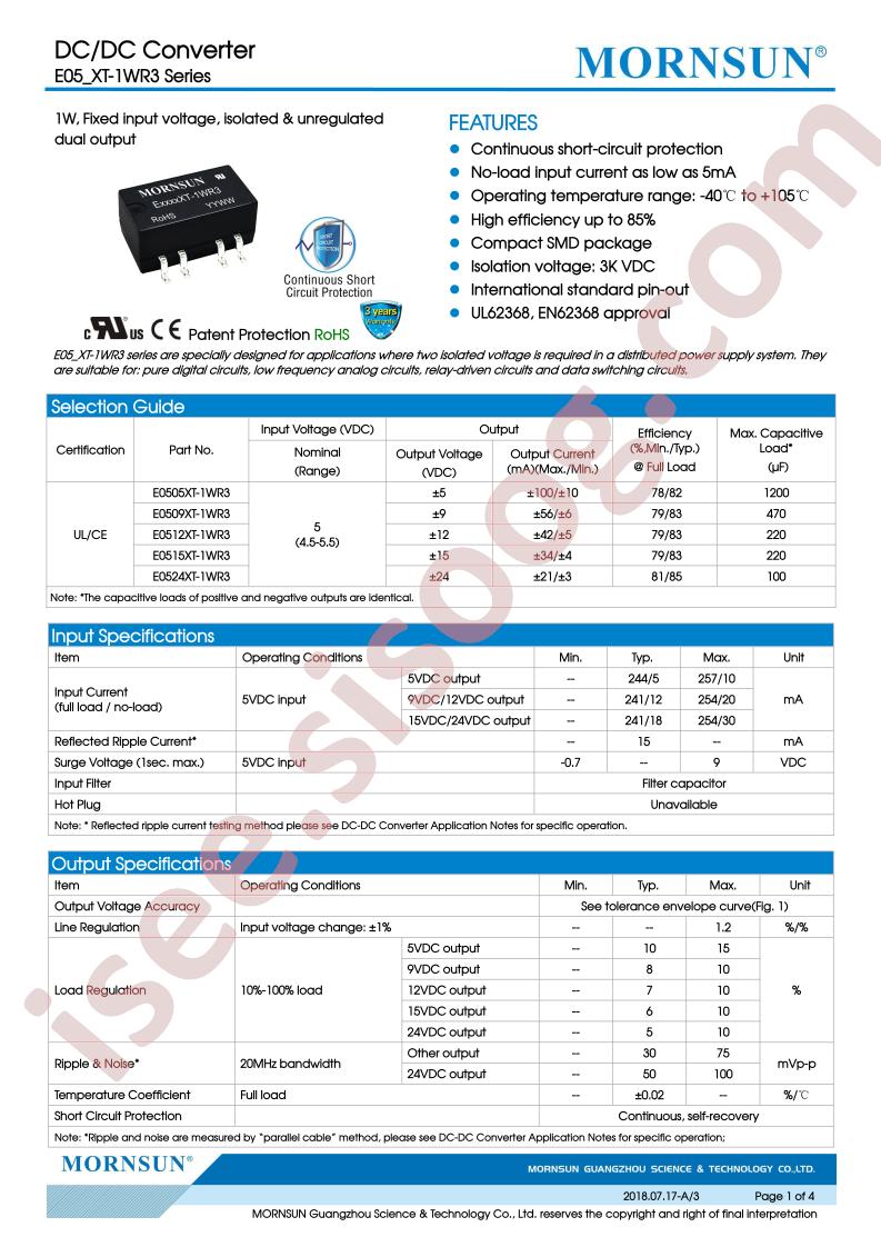 E0505XT-1WR3