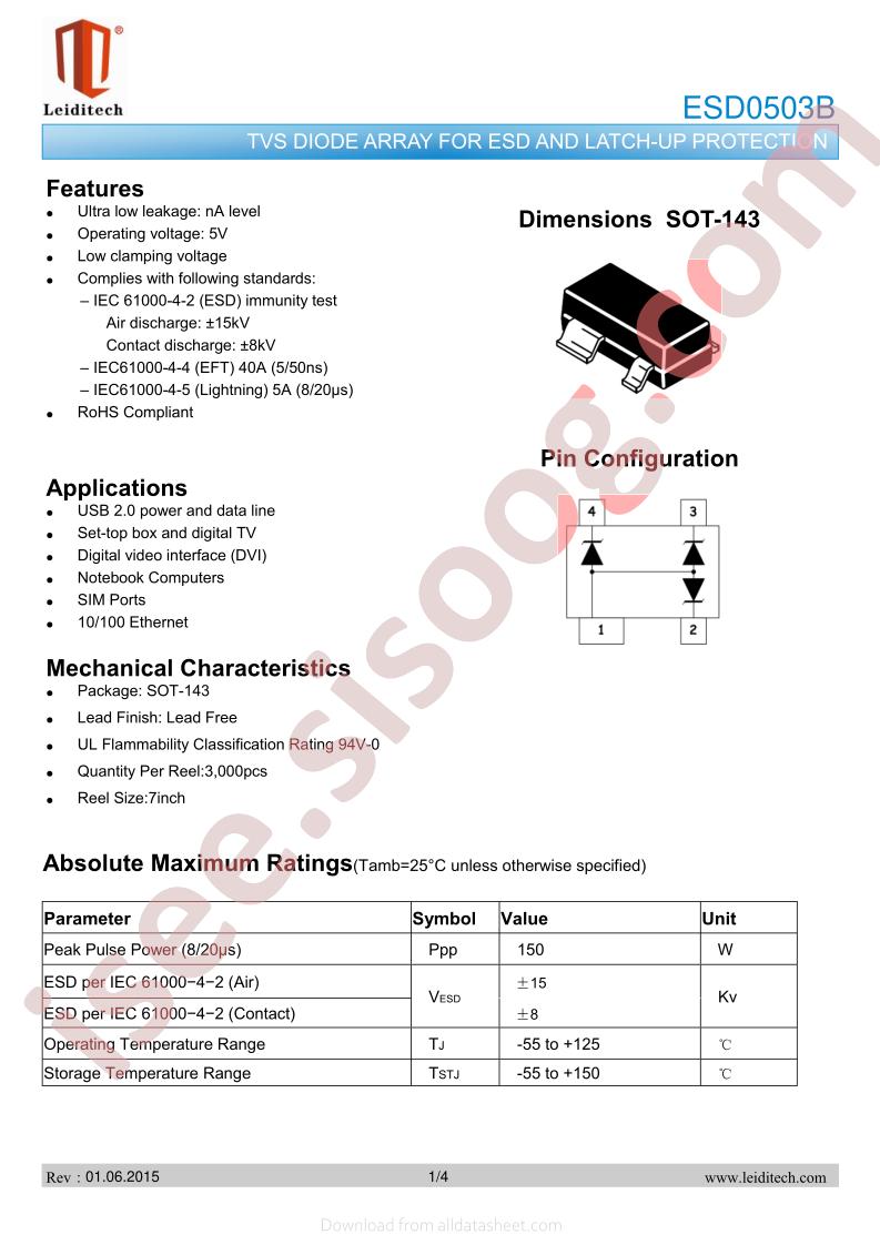 ESD0503B