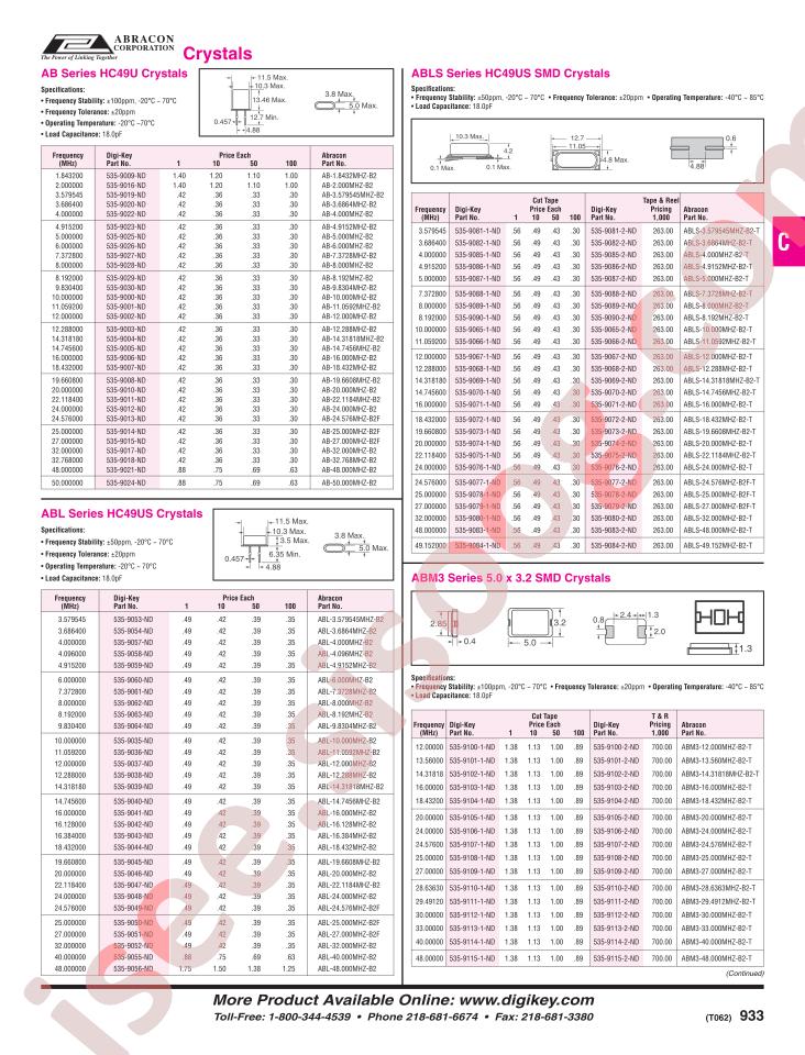 ABLS-10.000MHZ-B2-T