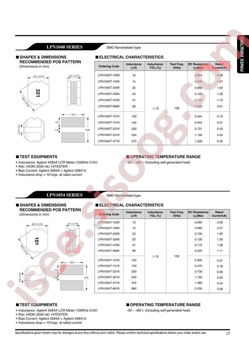 LPN1054T-100K