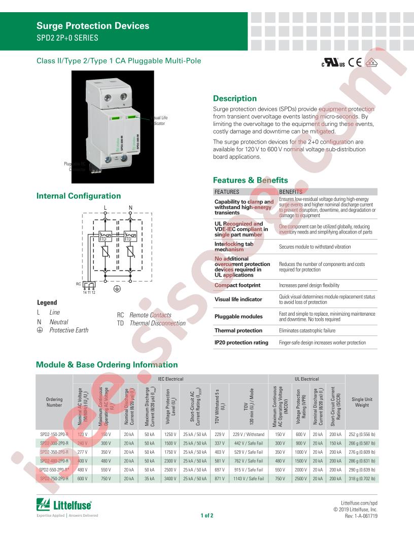 SPD2-550-2P0-R