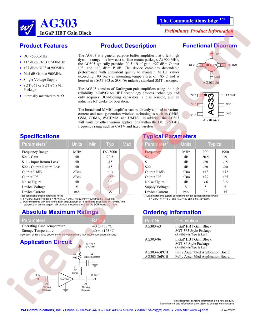 AG303-63PCB