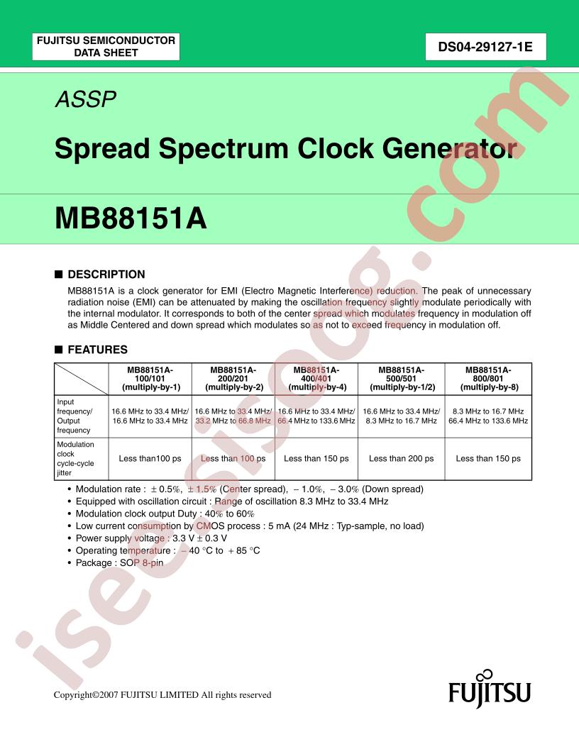 MB88151APNF-G-501-JNEFE1