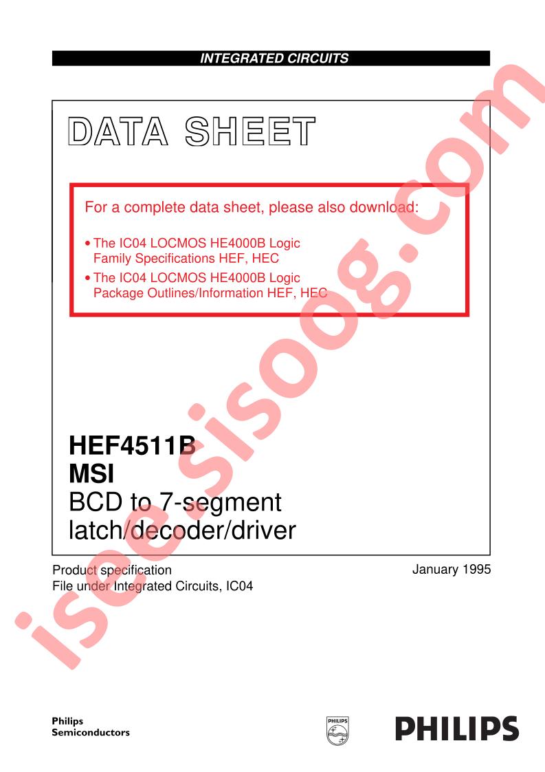 HEF4511BN