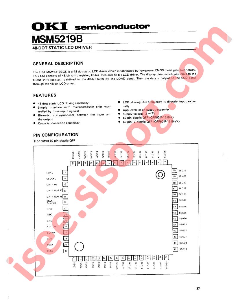 MSM5219BGS