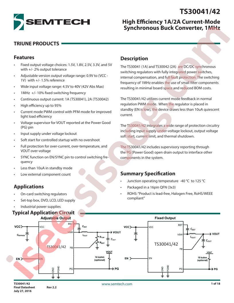 TS30042-M015QFNR