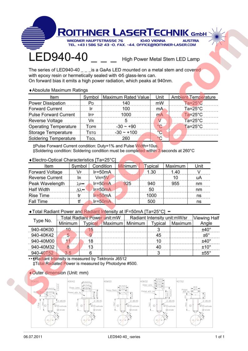 LED940-40