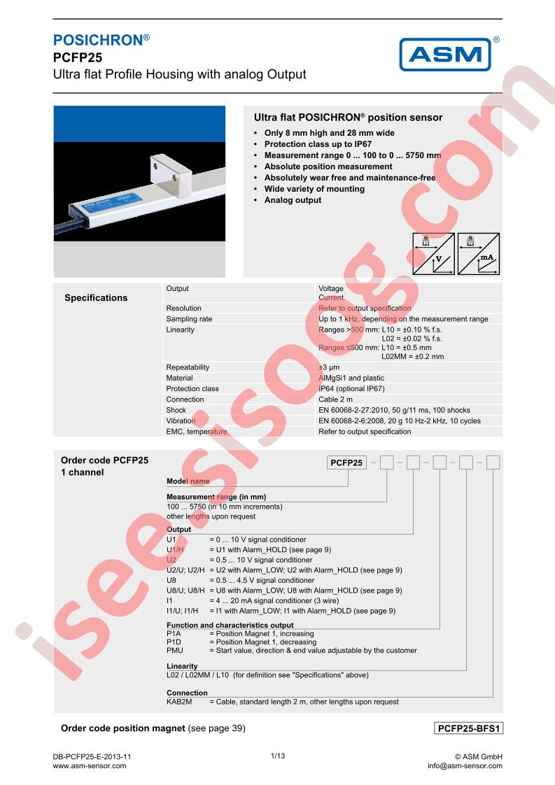 PCFP25-5750-L1-P1D-L10