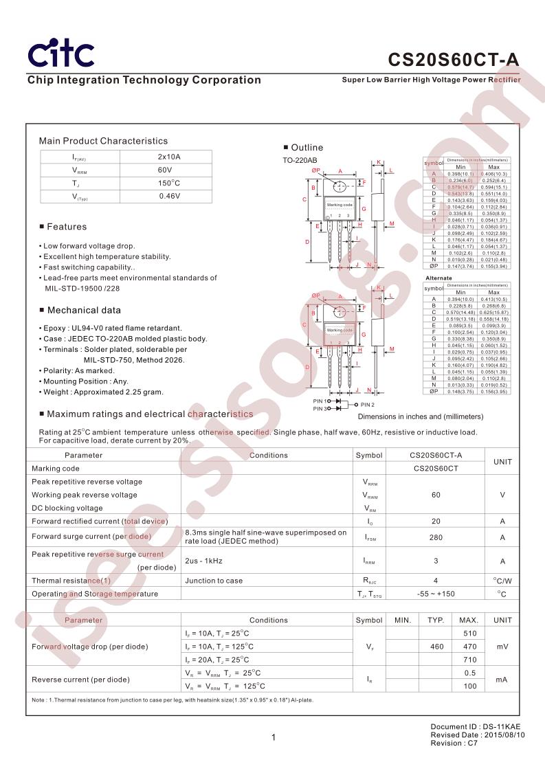 CS20S60CT-A