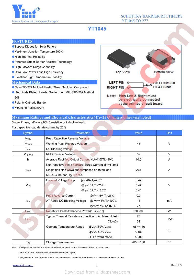 YT1045