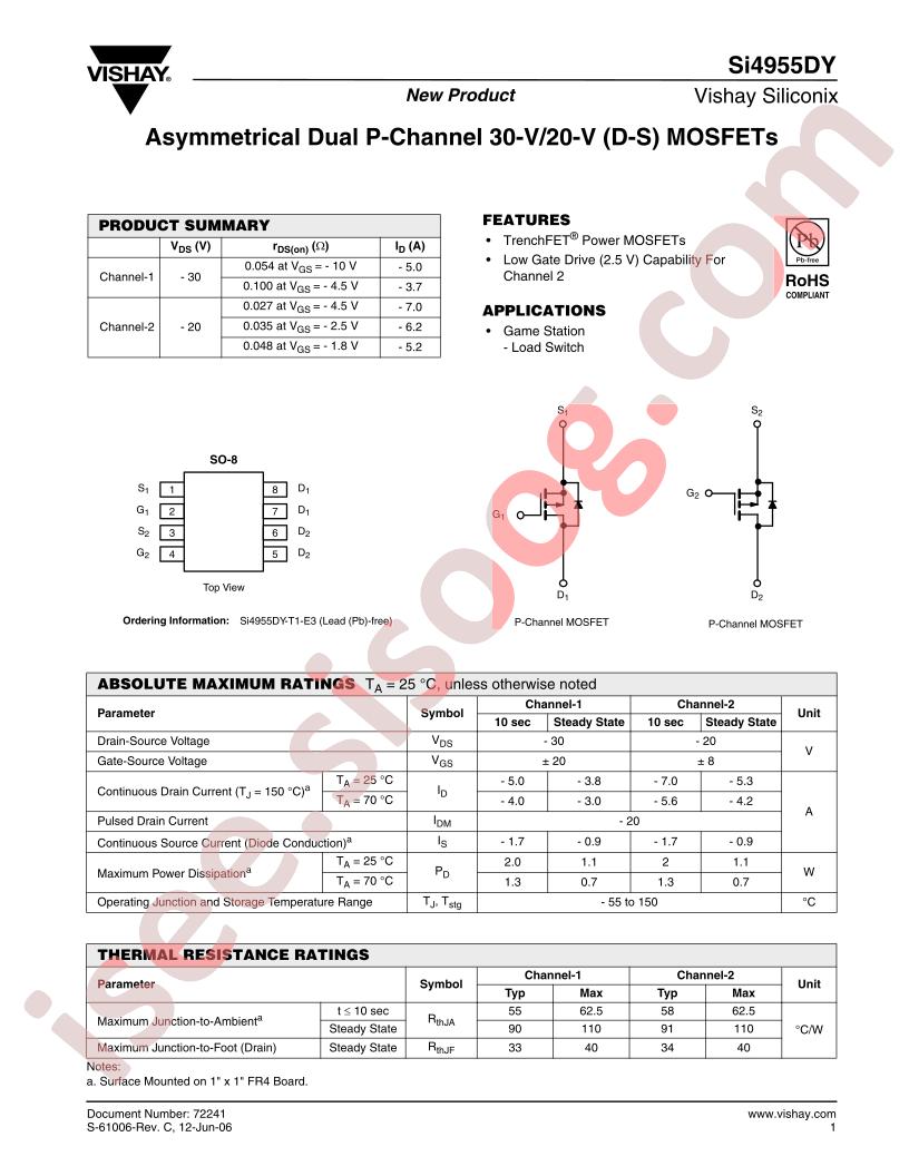 SI4955DY