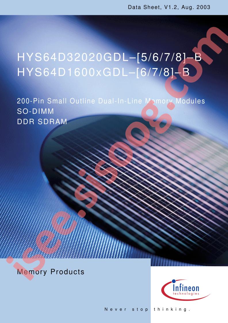 HYS64D32020GDL-6-B