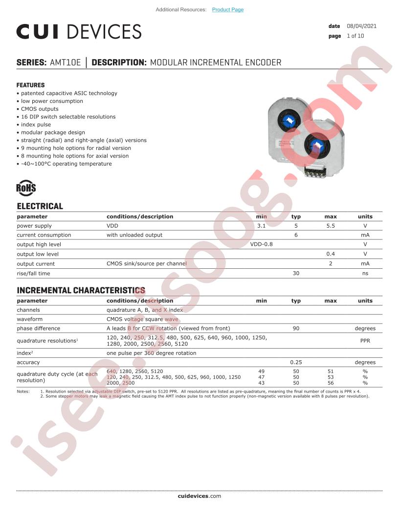 AMT10E2-D0120-13000-S