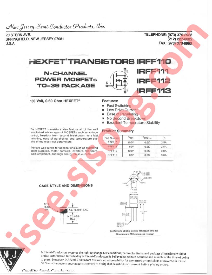 IRFF110