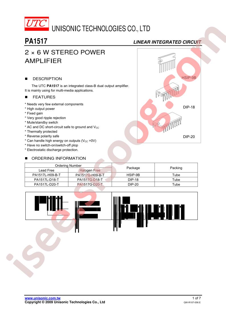 PA1517L-D18-T