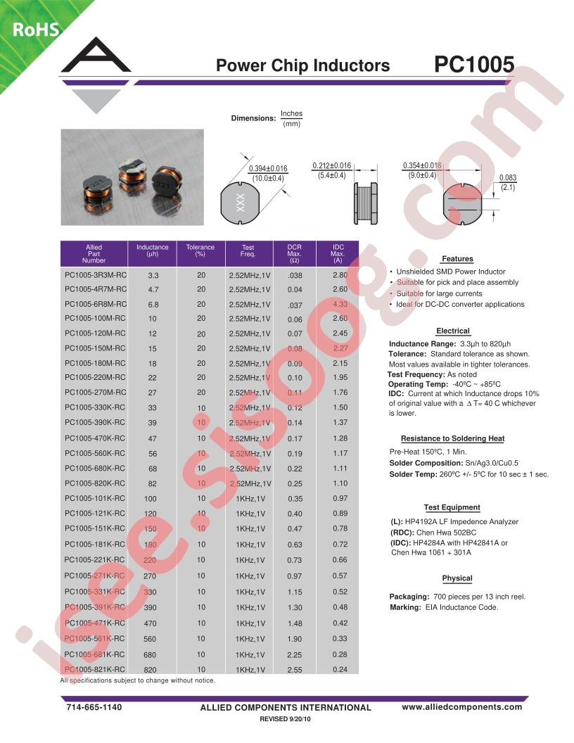 PC1005-330K-RC