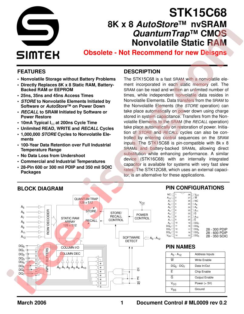 STK15C68-WF35I