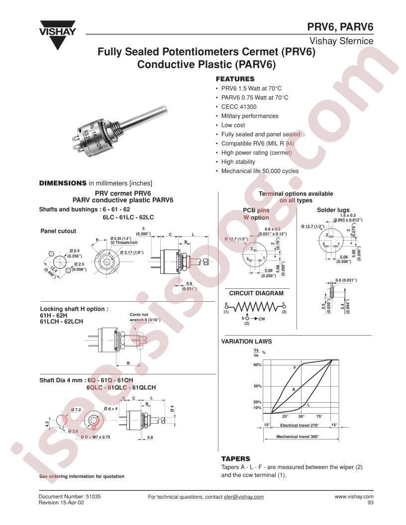 PRV61HCK