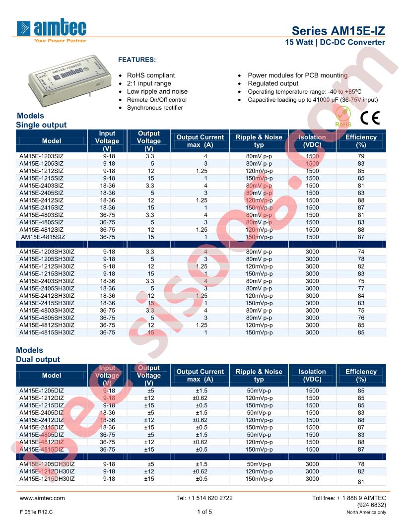 AM15E-1203SIZ